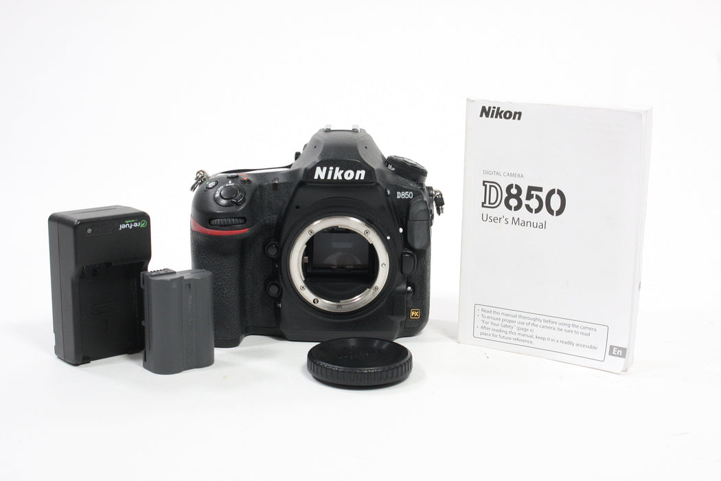 Nikon D850 DSLR Camera Body with Shutter Count 125,845