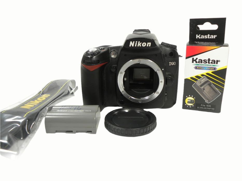 Nikon D90 12.3mp Digital SLR Body Only Shutter Ct. 29,676