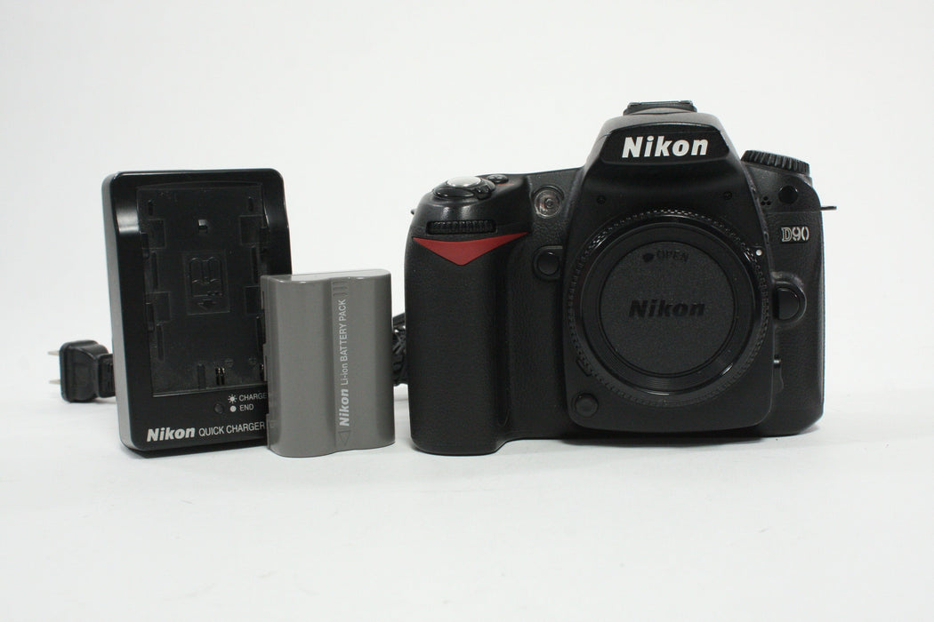Nikon D90 DSLR Camera Body with Shutter Count 25,283