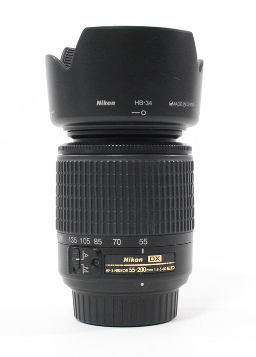 Nikon DX 55-200mm f/4-5.6G ED Lens for Nikon F Mount