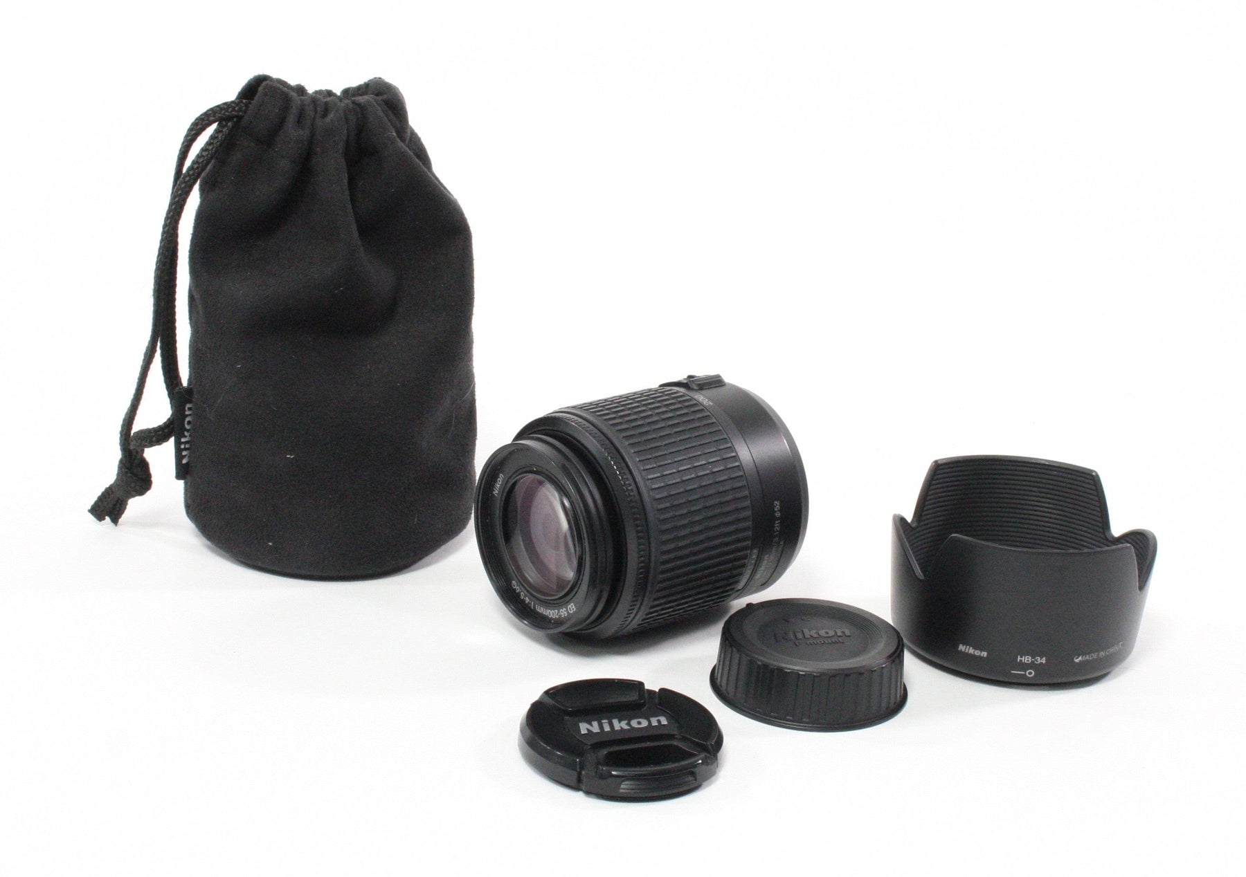 Nikon DX 55-200mm f/4-5.6G ED Lens for Nikon F Mount