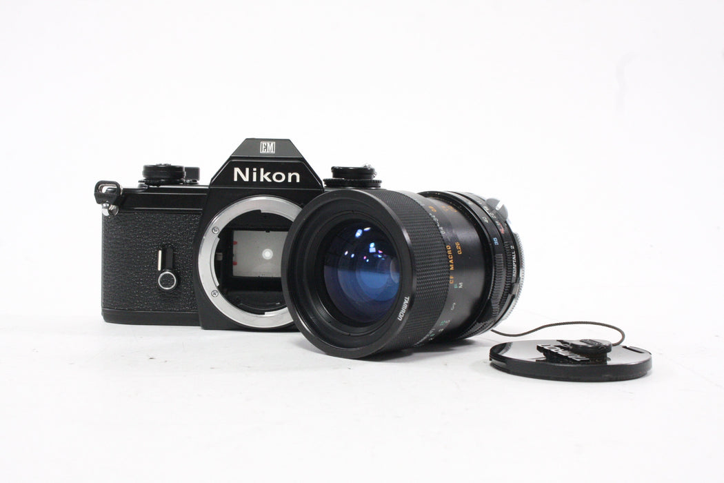 Nikon EM 35mm Camera with 35-70mm f/3.5-4.5 Lens