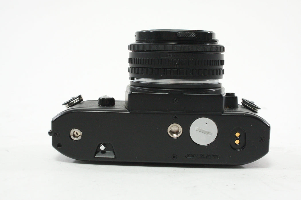 Nikon EM 35mm SLR Camera with 50mm 1.8 Series E Lens AS-IS