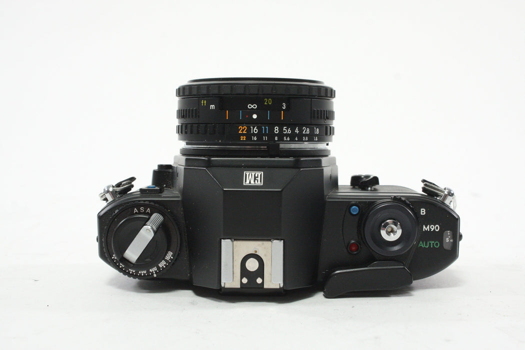 Nikon EM 35mm SLR Camera with 50mm 1.8 Series E Lens AS-IS