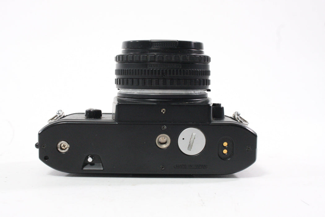 Nikon EM 35mm SLR Camera with 50mm f/1.8 E Series Lens