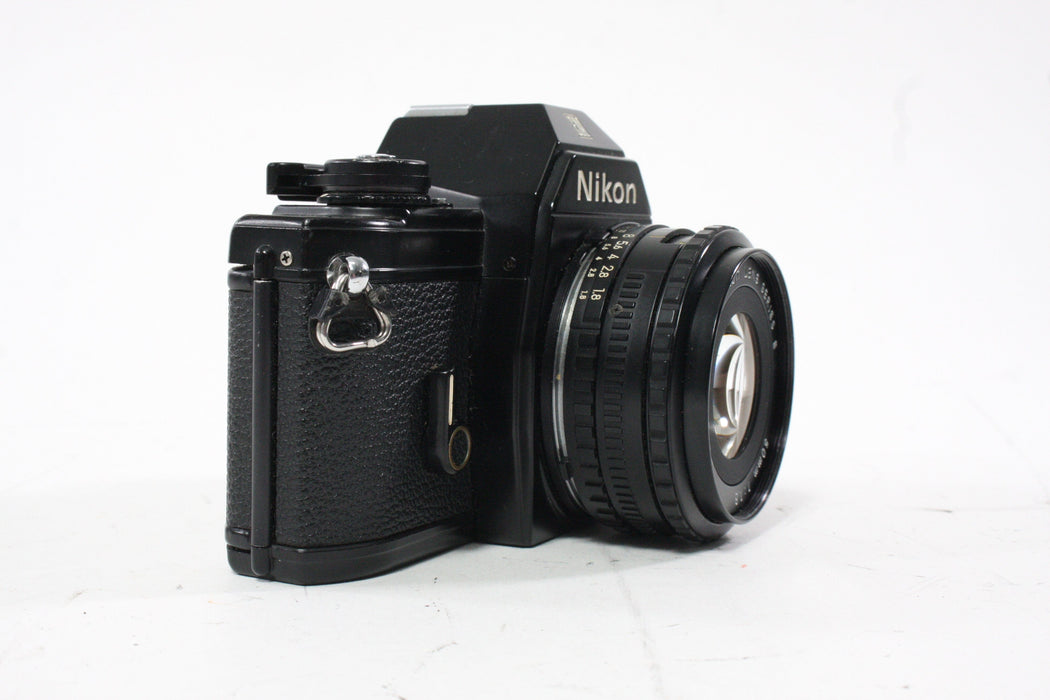 Nikon EM 35mm SLR Camera  with 50mm f/1.8 E Series Lens AS-IS