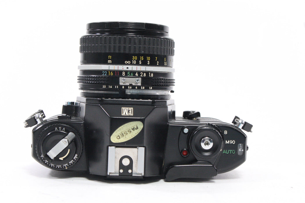 Nikon EM 35mm SLR Camera with 50mm f/1.8 Lens
