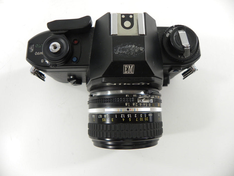 Nikon EM 35mm SLR w/50mm f1.8