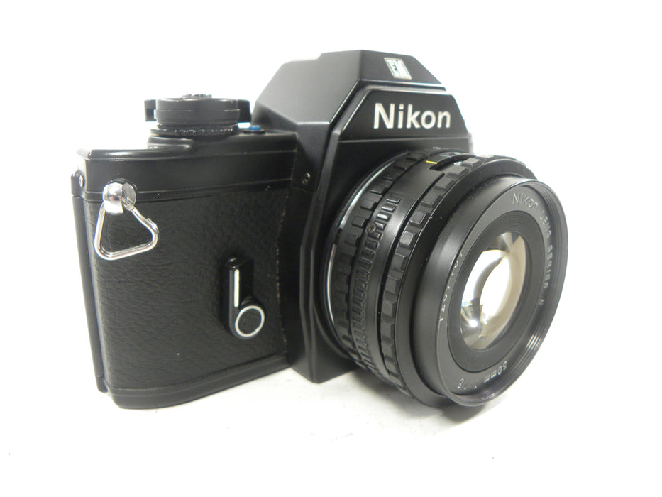 Nikon EM 35mm SLR w/Nikkor Series E 50mm f1.8