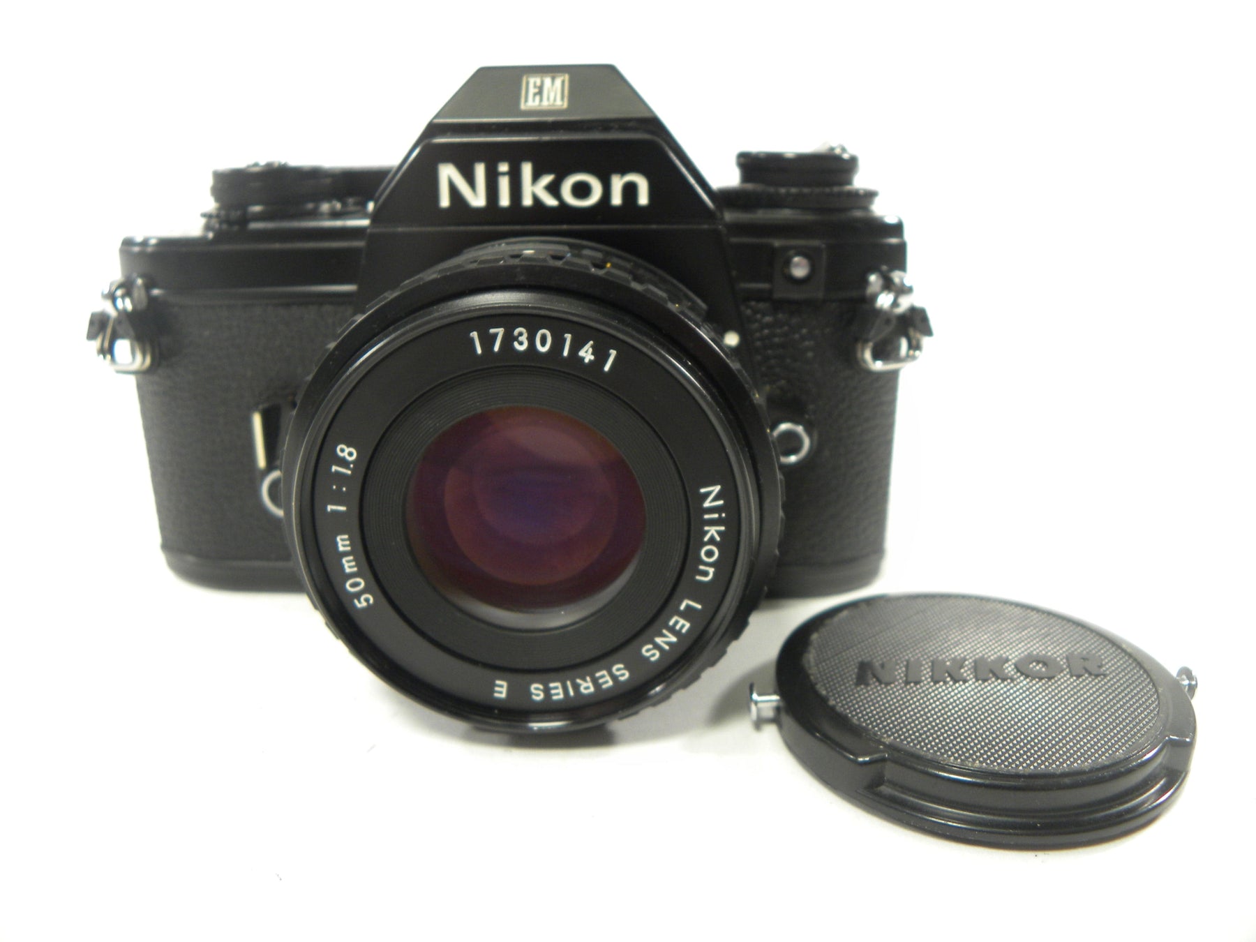 Nikon EM 35mm SLR w/Nikkor Series E 50mm f1.8