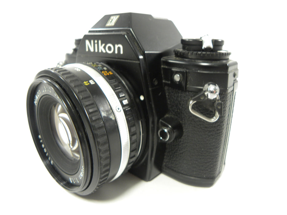 Nikon EM 35mm SLR w/ Nikon Series E 50mm f1.8