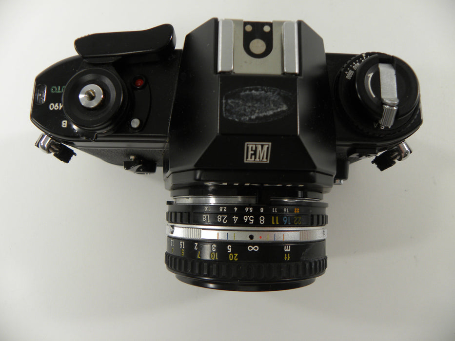 Nikon EM 35mm SLR w/Nikon Series E 50mm f1.8