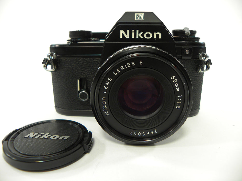Nikon EM 35mm SLR w/Nikon Series E 50mm f1.8