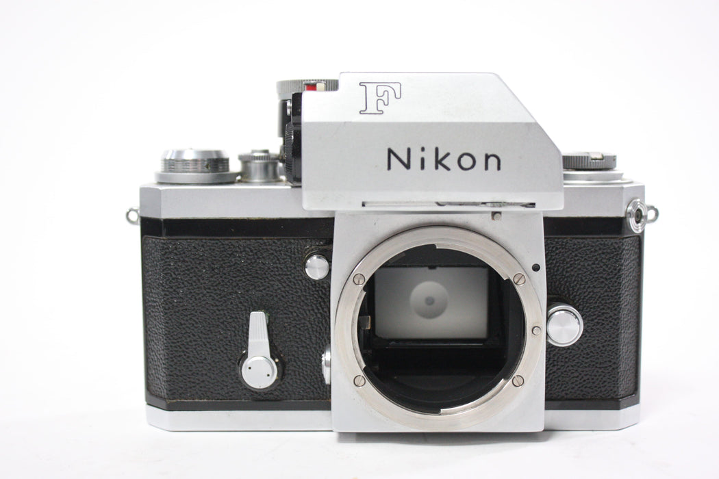 Nikon F 35mm SLR Camera with Nikon 50mm f/2 NIKKOR-H Non AI Lens AS-IS