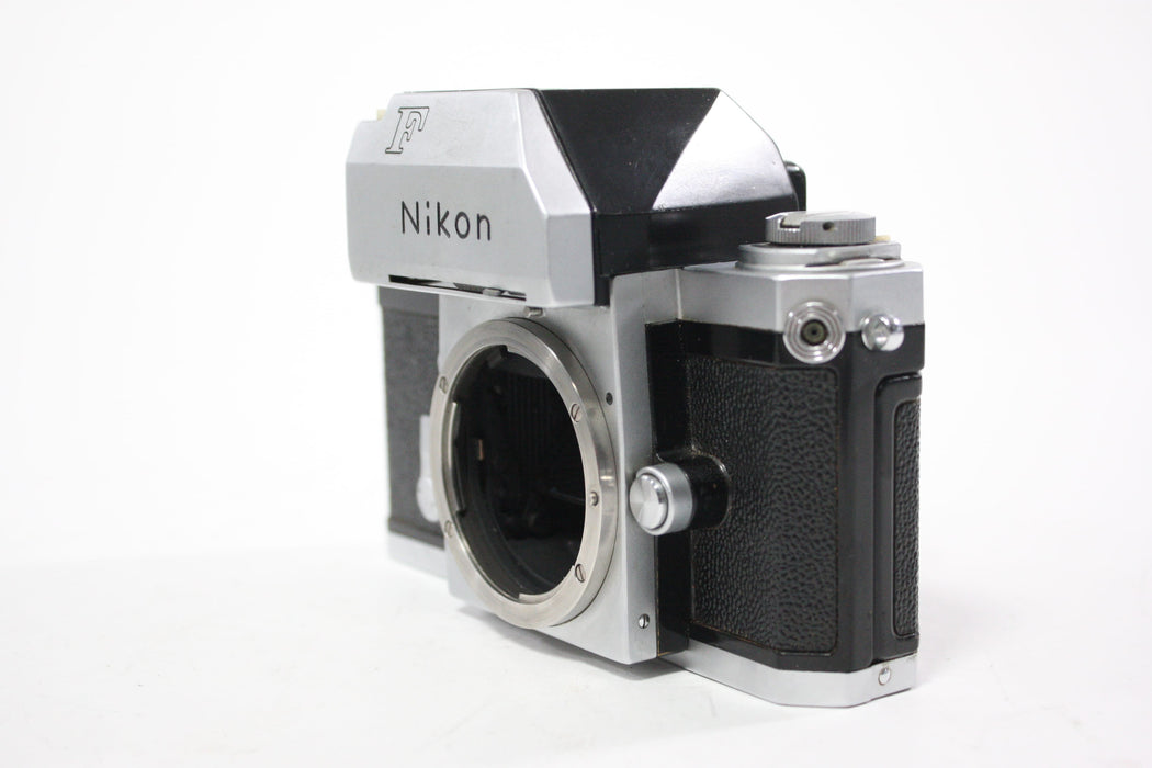 Nikon F 35mm SLR Camera with Nikon 50mm f/2 NIKKOR-H Non AI Lens AS-IS