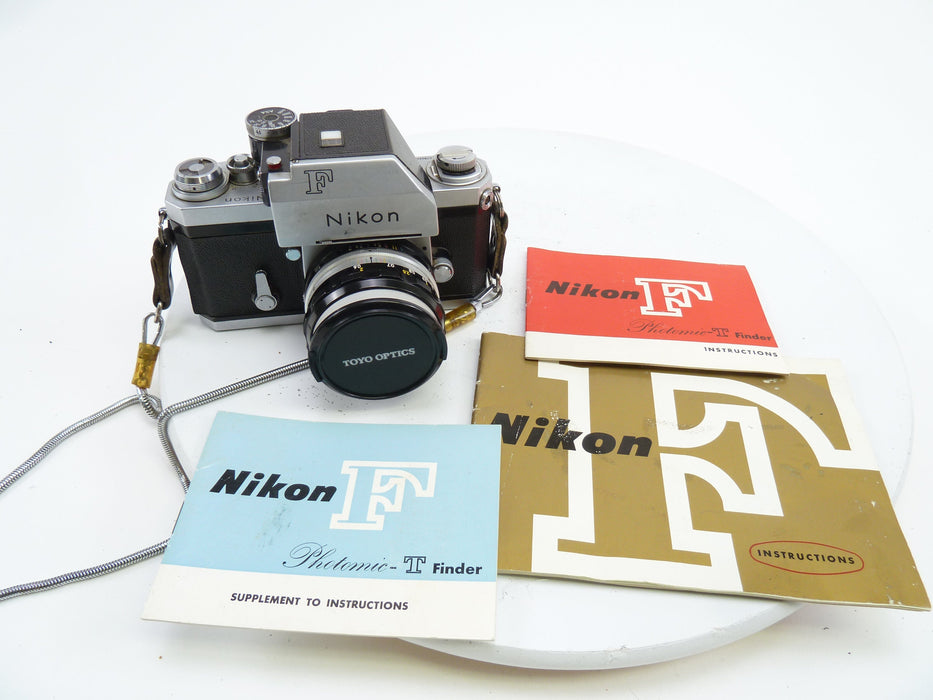 Nikon F Camera with Nikkor 50MM F2 Lens