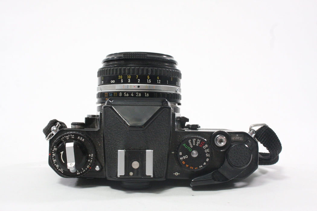 Nikon FE 35mm SLR Camera with 50mm f/1.8 E Lens