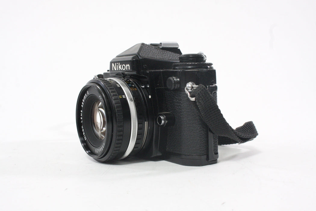 Nikon FE 35mm SLR Camera with 50mm f/1.8 E Lens