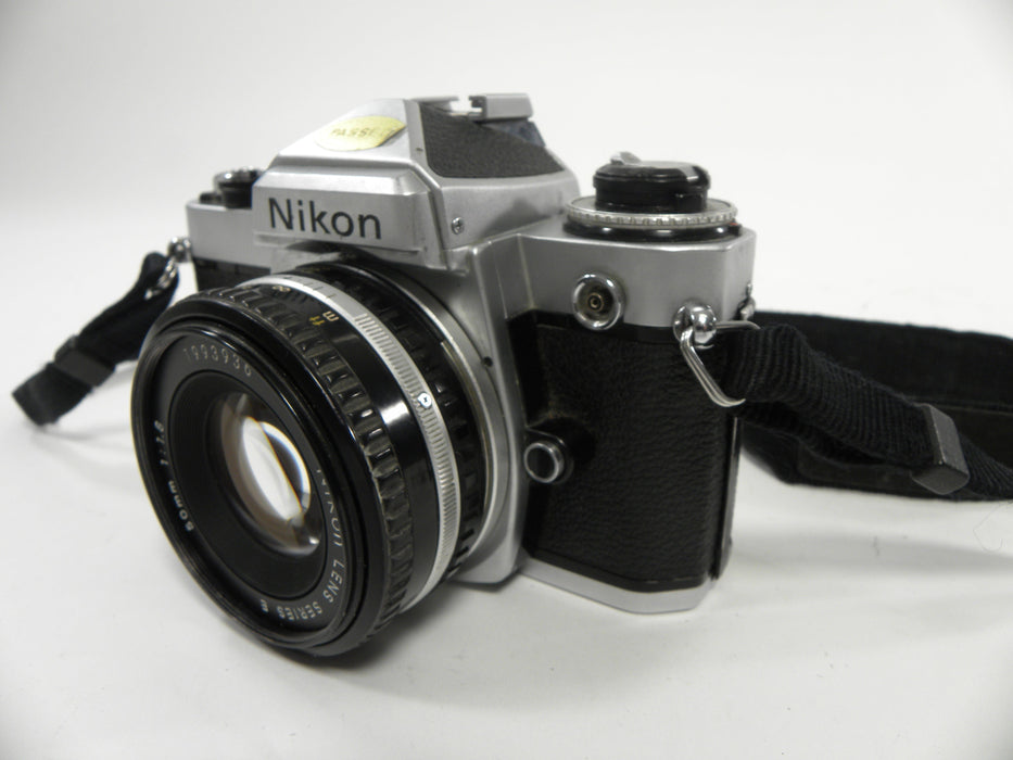 Nikon FE 35mm SLR w/Series E 50mm f1.8