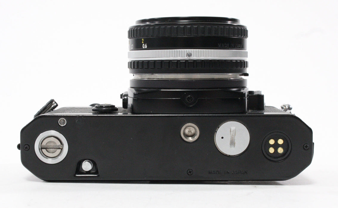 Nikon FE Black Body with E-Series 50mm f/1.8 Lens REFURBISHED