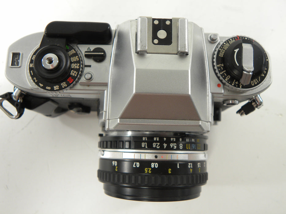Nikon FG 35mm SLR Camera w/Series E 50mm f1.8