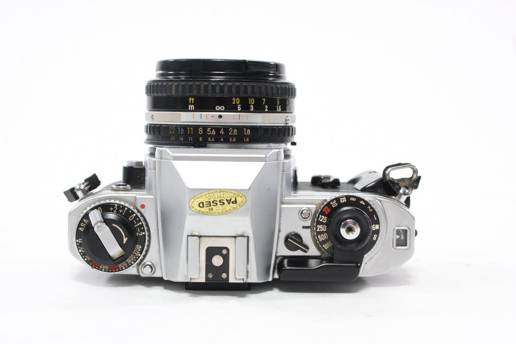 Nikon FG 35mm SLR Camera with 50mm f/1.8 Lens