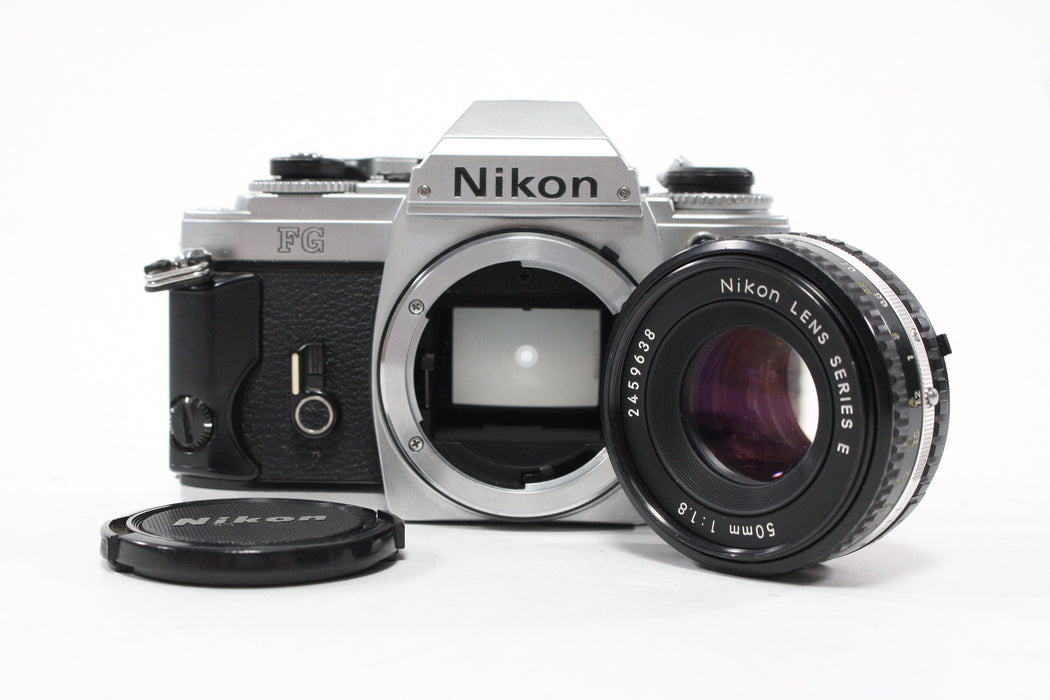 Nikon FG 35mm SLR Camera with 50mm f/1.8 Lens