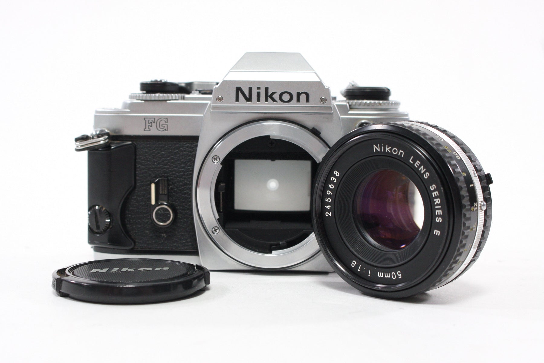 Nikon FG 35mm SLR Camera with 50mm f/1.8 Lens