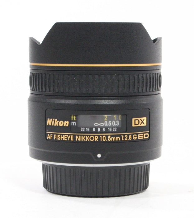 Nikon Fisheye 10.5mm f/2.8G AF DX ED Lens for Nikon F