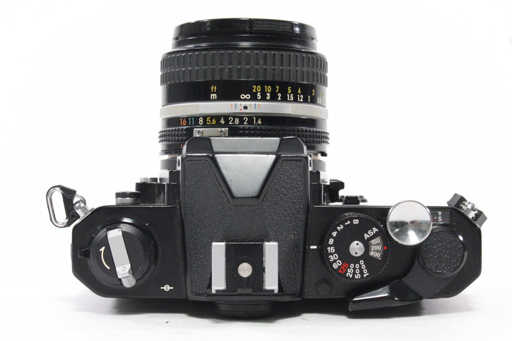 Nikon FM 35mm SLR Camera with 50mm f/1.4 Lens
