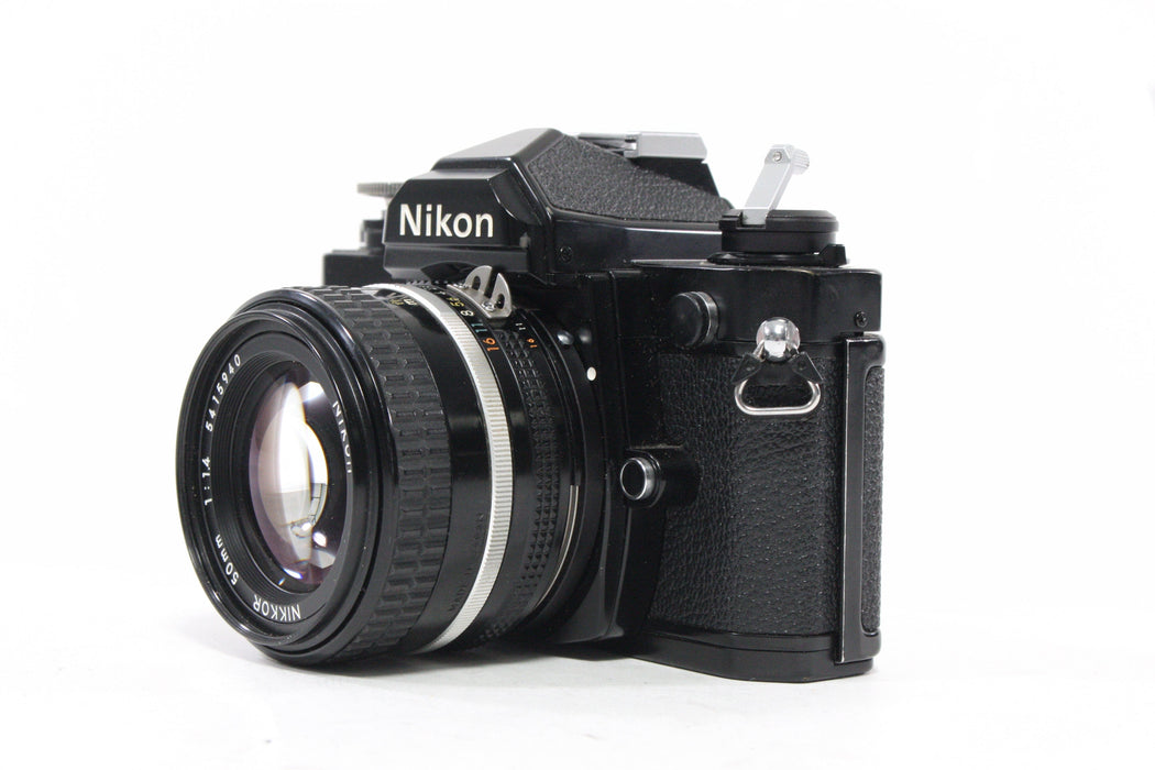 Nikon FM 35mm SLR Camera with 50mm f/1.4 Lens