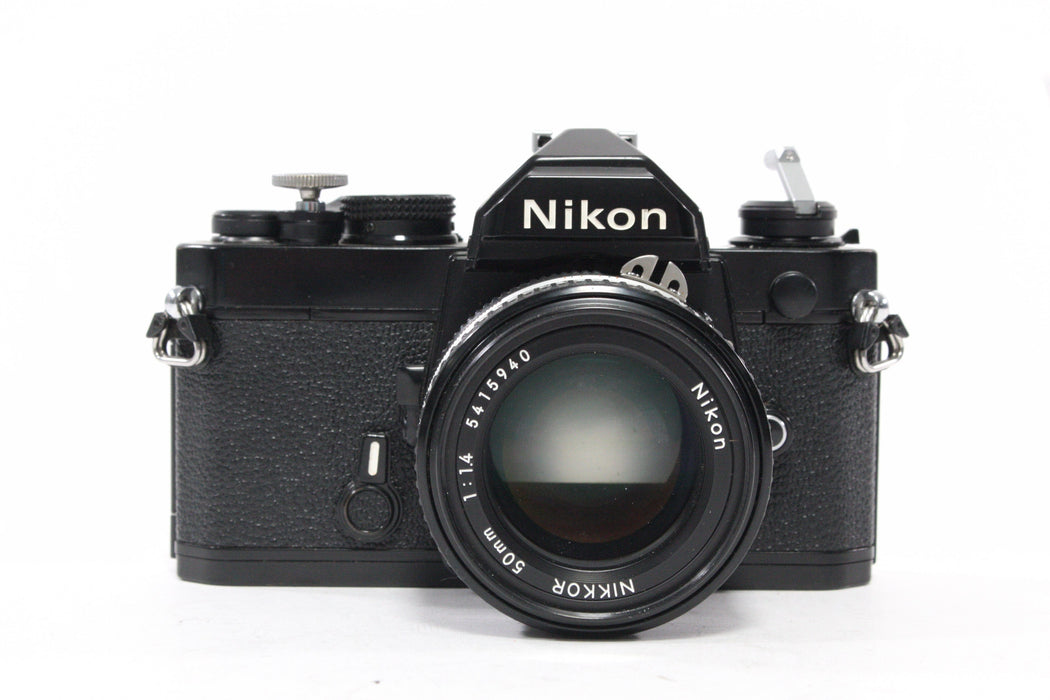 Nikon FM 35mm SLR Camera with 50mm f/1.4 Lens
