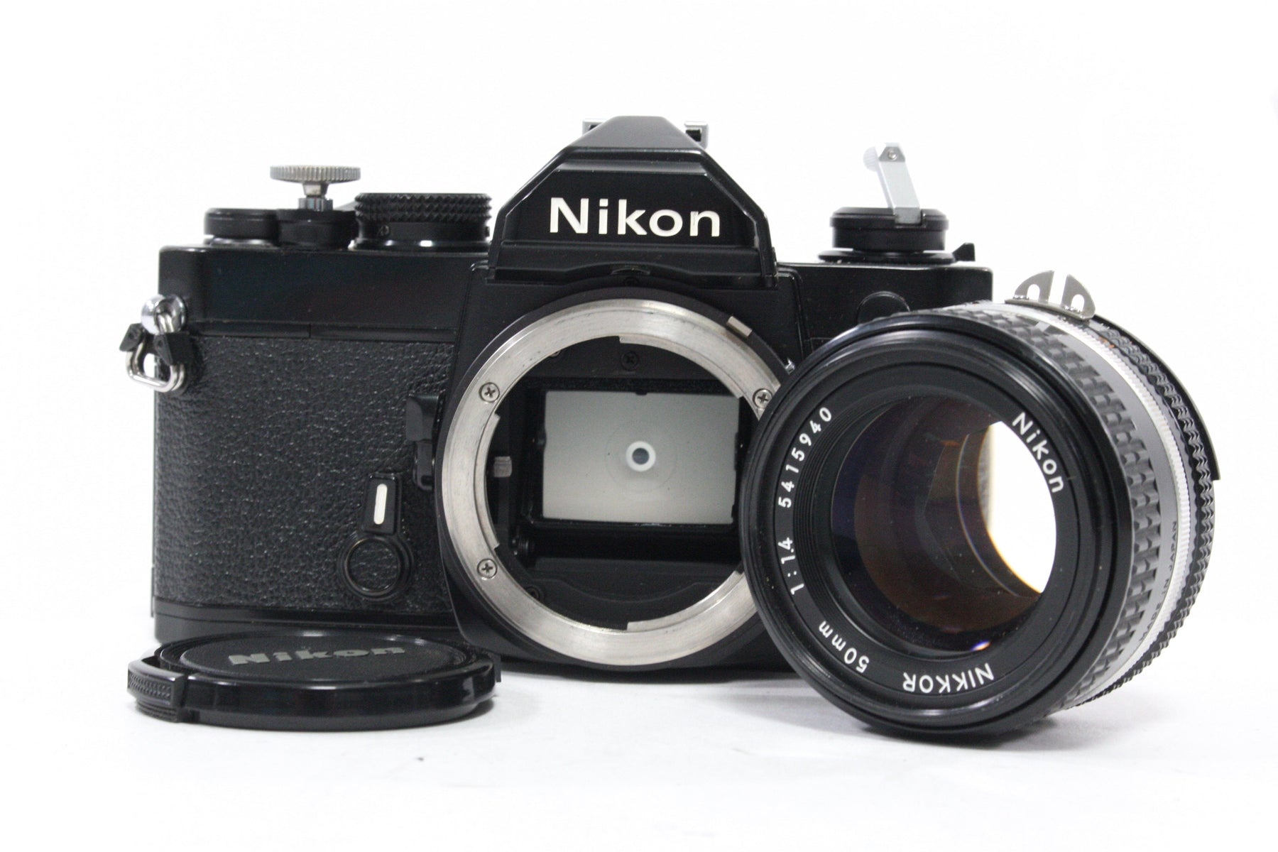 Nikon FM 35mm SLR Camera with 50mm f/1.4 Lens