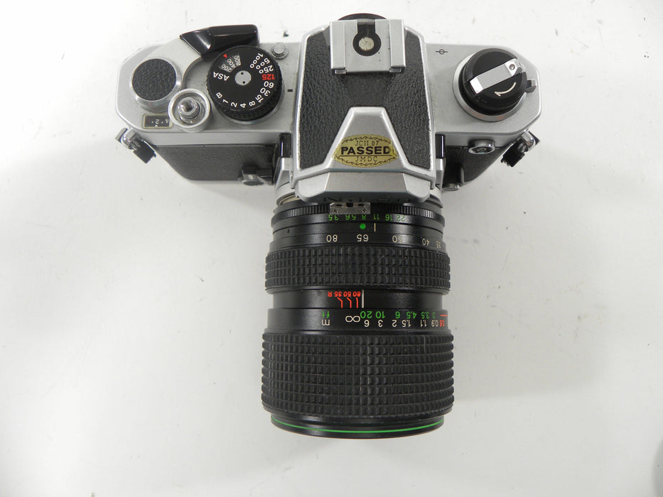 Nikon FM 35mm SLR w/Hanimex MC Auto Zoom 35-80mm f3.5-4.8