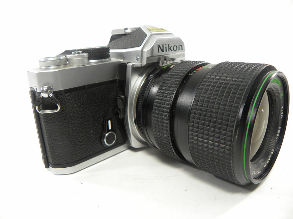 Nikon FM 35mm SLR w/Hanimex MC Auto Zoom 35-80mm f3.5-4.8