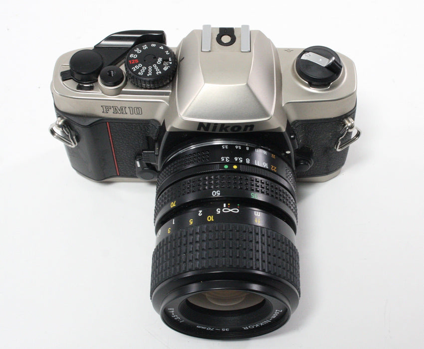 Nikon FM10 with 35-70mm