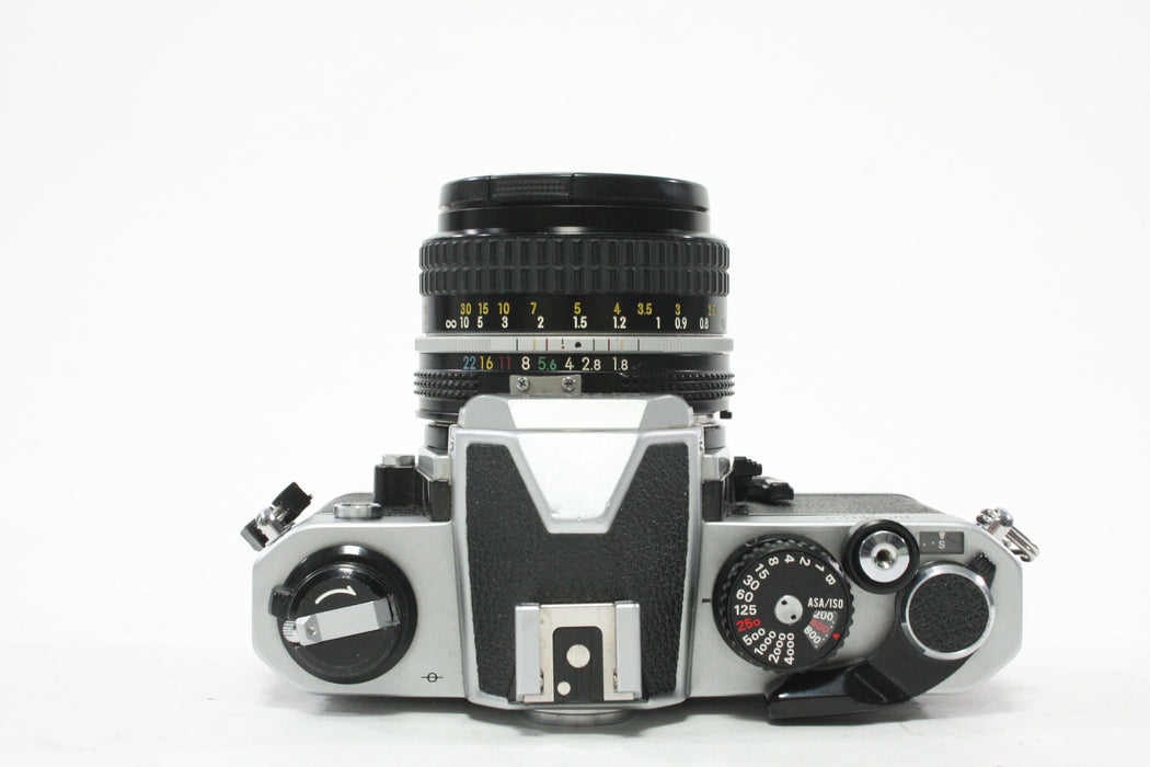 Nikon FM2 35mm SLR Camera with 50mm f/1.8 Nikkor Lens