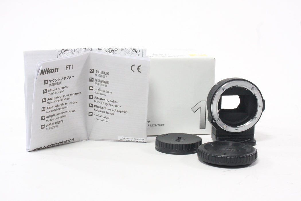 Nikon FT1 Lens Adapterfor Nikon F Lens to Nikon 1 Cameras