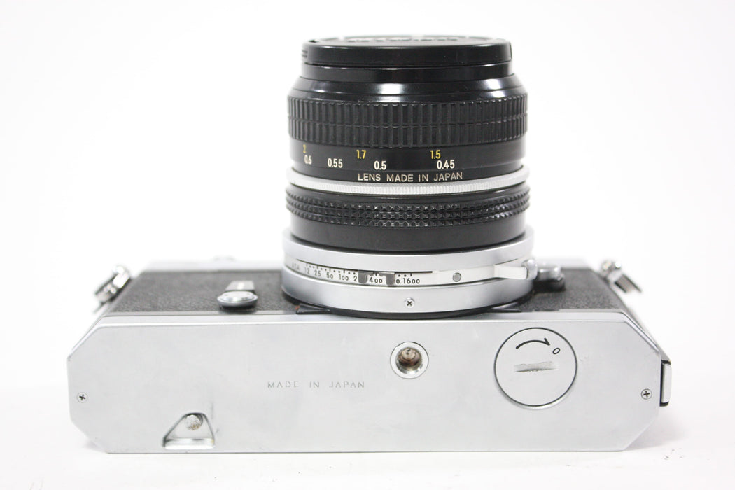 Nikon FT2 35mm SLR Camera with Nikon 50 mm f/2 Lens