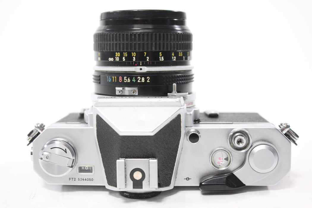 Nikon FT2 35mm SLR Camera with Nikon 50 mm f/2 Lens