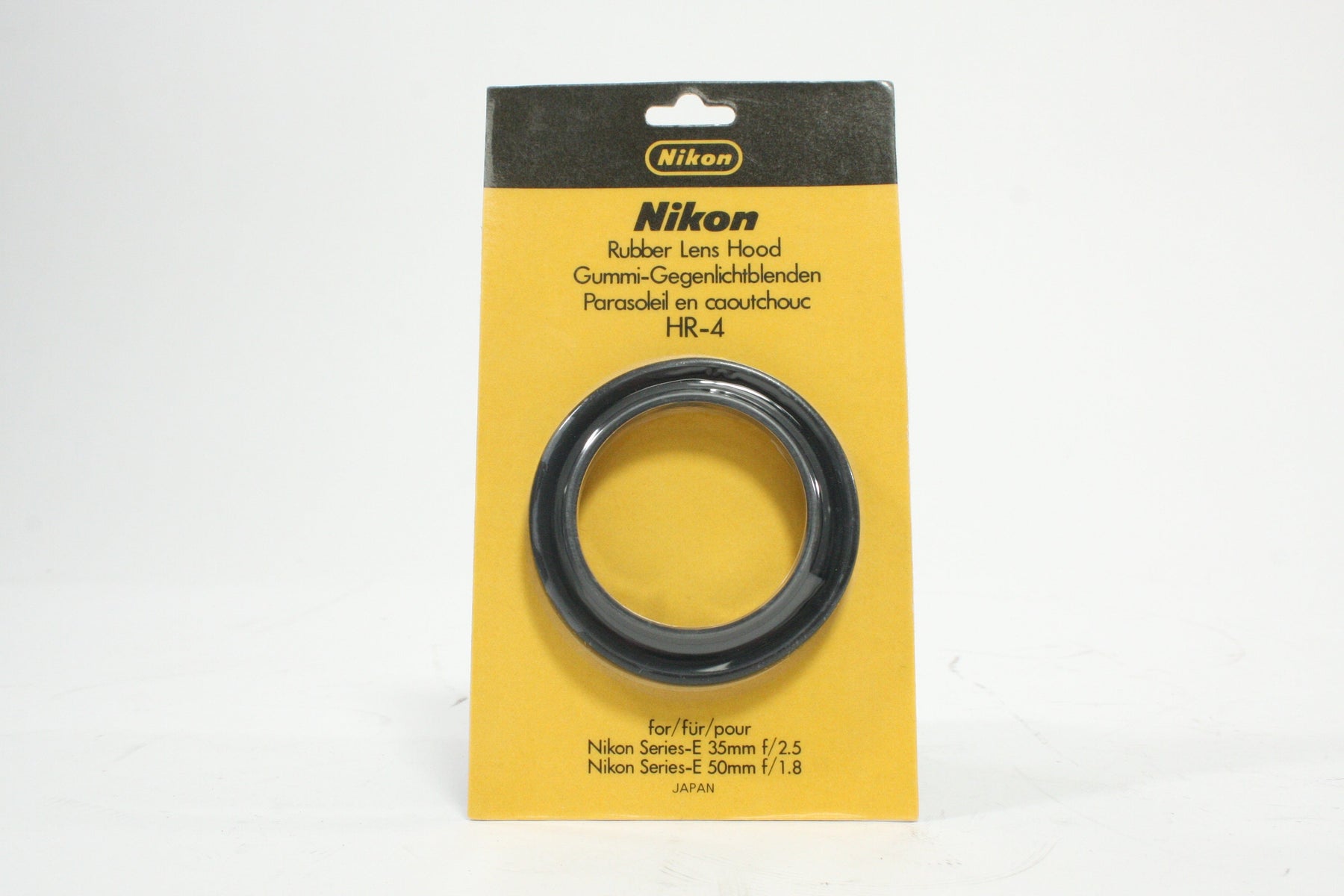 Nikon HR-4 Rubber Lens Hood for Nikon Series-E 35mm f/2.5 and 50mm f/1.85 Lenses