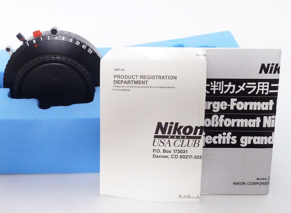 Nikon M 450mm F9 Lens with Copal 3 Shutter