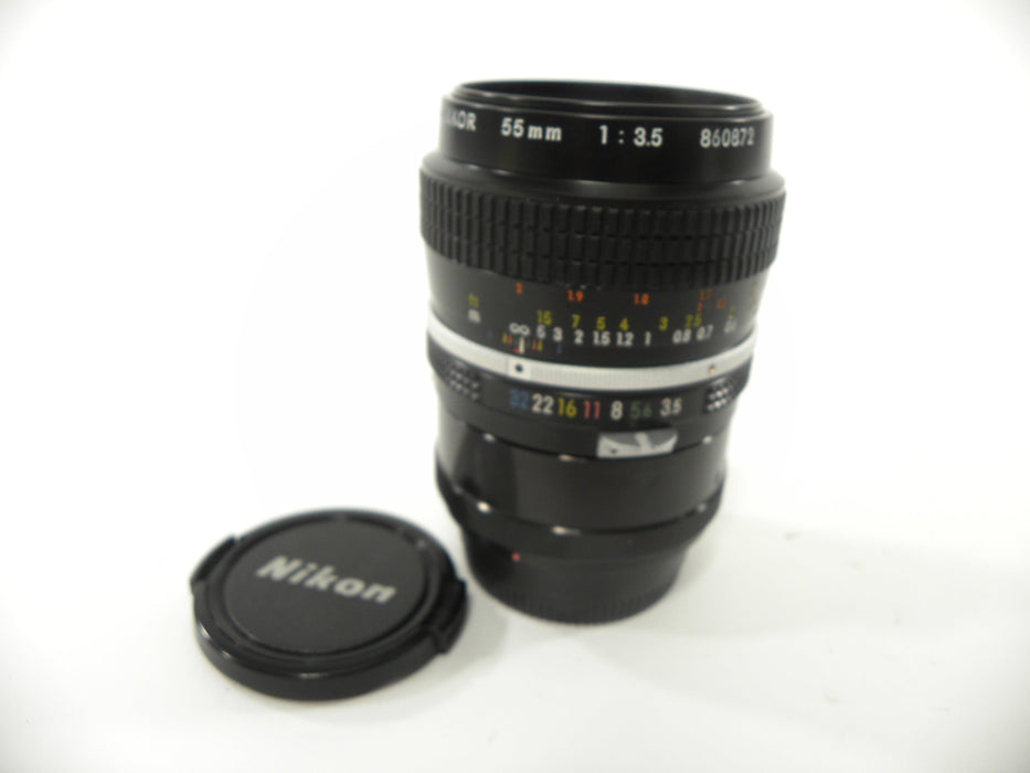 Nikon -Micro Nikkor 55mm f3.5 w/M2 Adapter