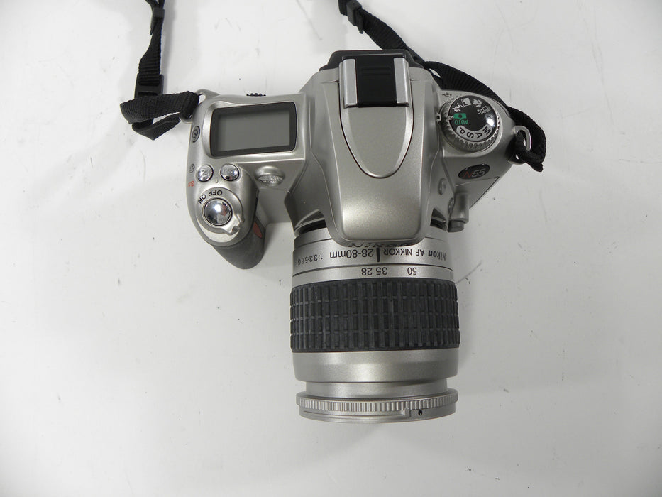 Nikon N55 35mm SLR camera w/Nikon AF 28-80mm f3.3-5.6G