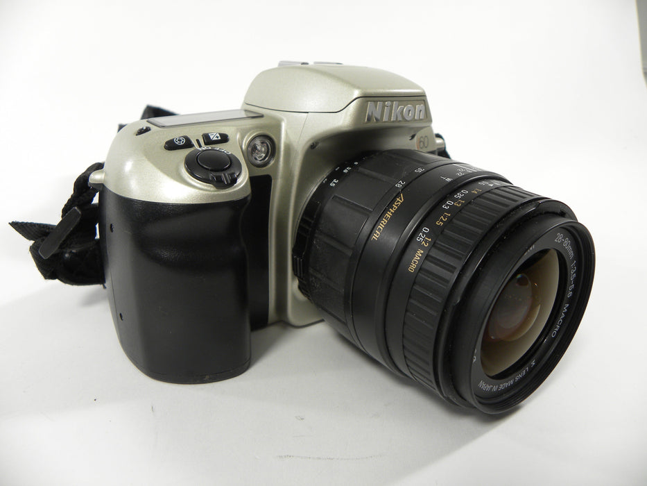 Nikon N60 35mm SLR w/Sigma 28-80 f3.5-5.6