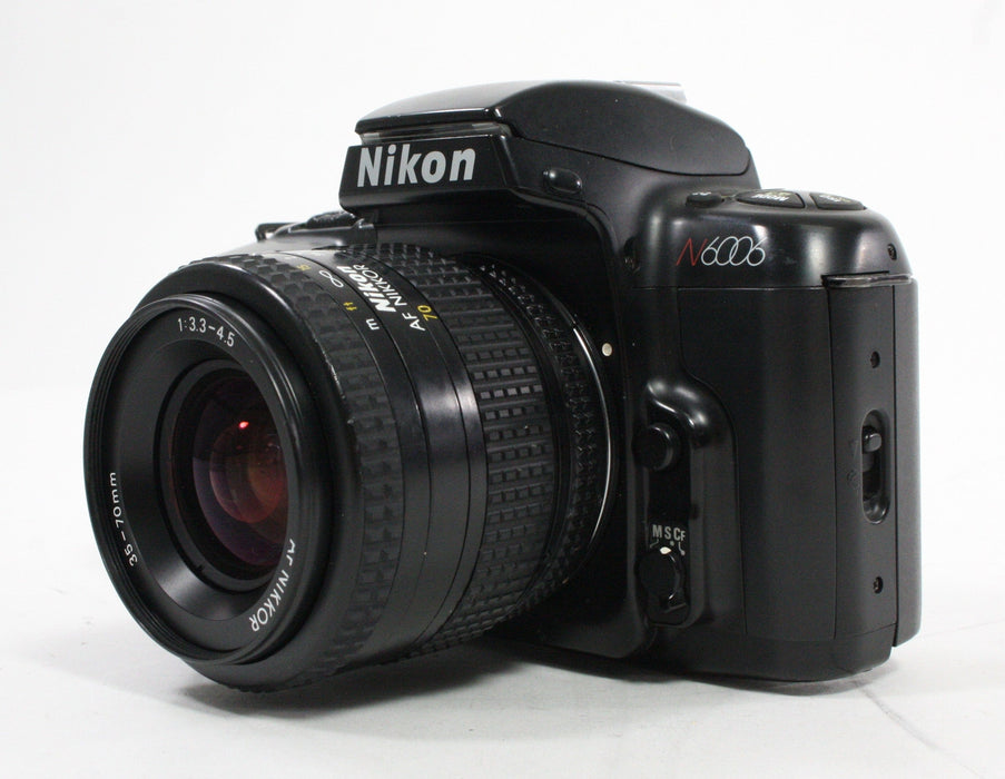 Nikon N6006 AF 35mm SLR Camera with 35-70mm f/3.3-4.5 Lens