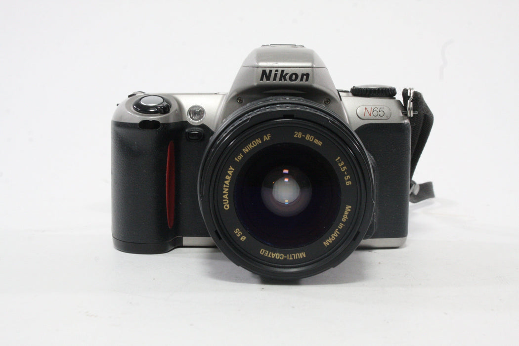 Nikon N65 35mm SLR Camera with Quantaray 28-80mmf/3.5-5.6 Lens