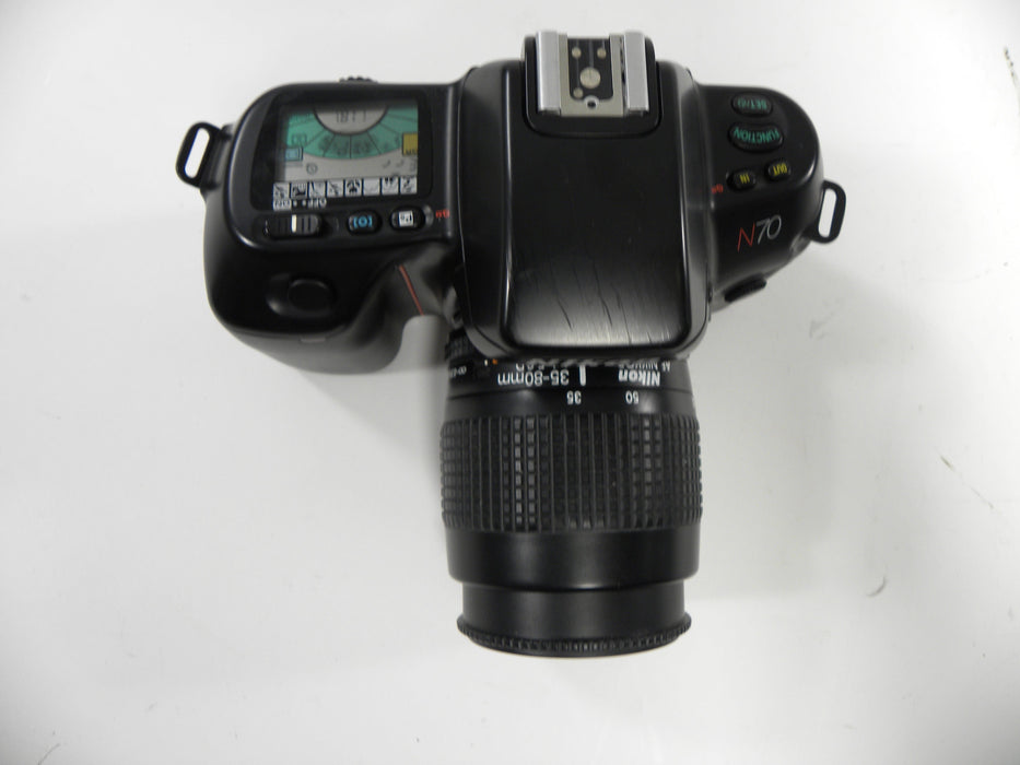 Nikon N70 35mm SLR w/Nikon AF Nikkor 35-80mm f4-5.6D AS IS