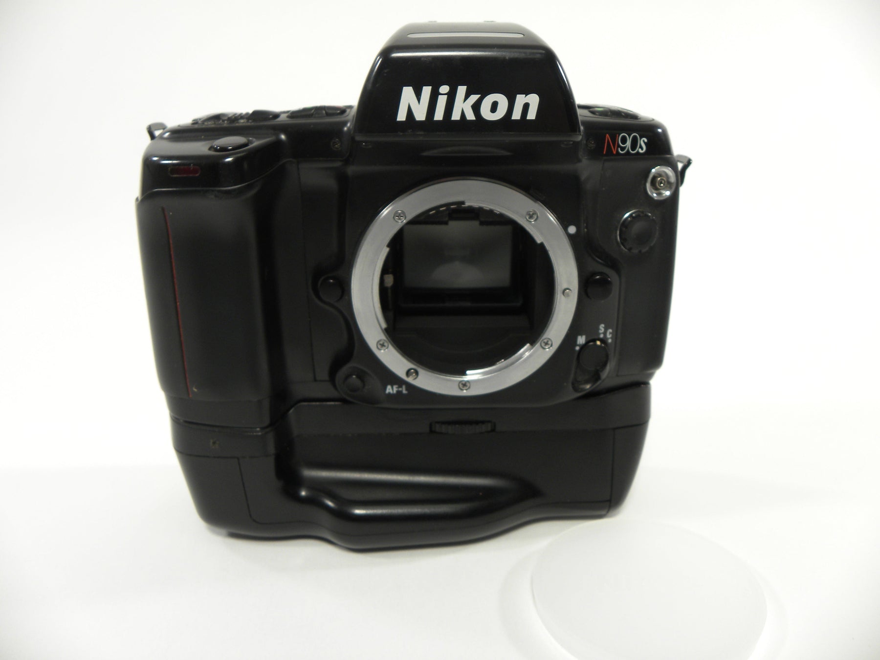 Nikon N90s 35mm SLR camera body only w/MB-10 Grip AS IS   NO RETURNS!