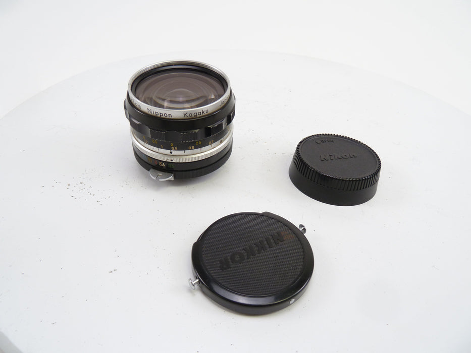 Nikon Nikkor 2.8cm F3.5 Non AI Wide Angle Lens